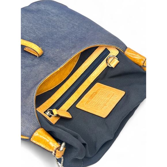 Coach Vintage Y2K Hampton Denim Hobo Bag - Picture 13 of 14